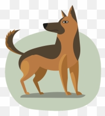 German Shepherd Clipart - ClipartWorld Transparent Cartoon png