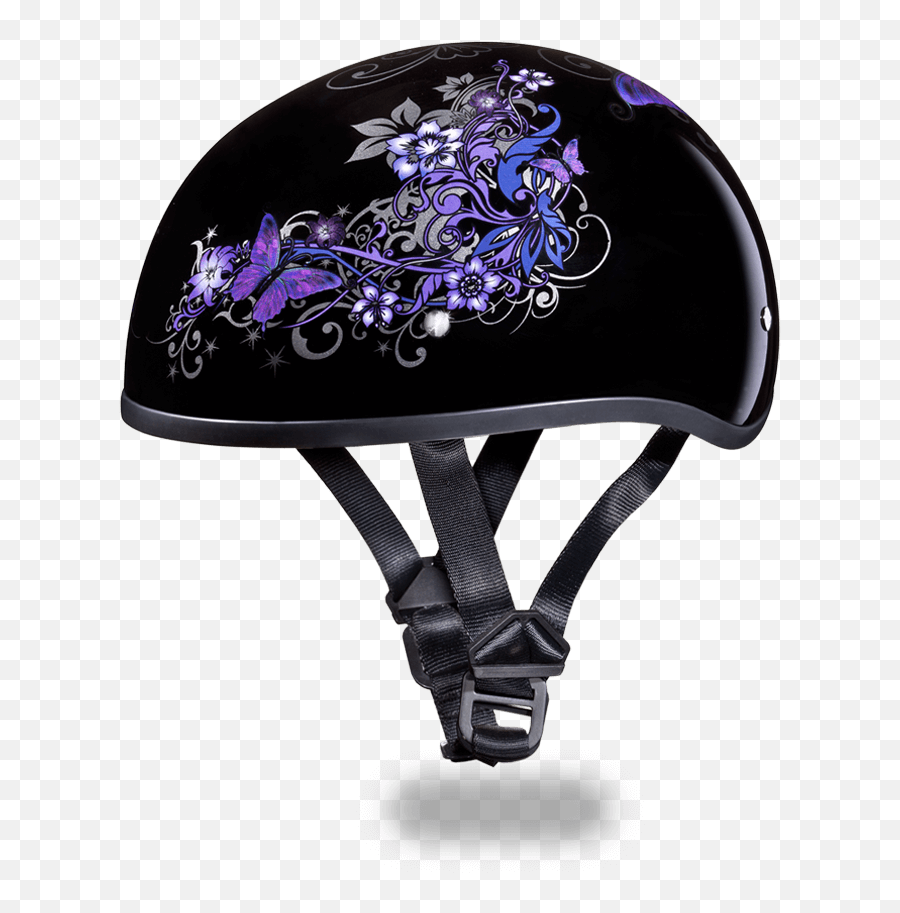 Daytona Helmets Half Skull Cap Motorcycle Helmet U2013 Dot - Ebay Women Daytona Helmet Png,Icon Dual Sport Helmet