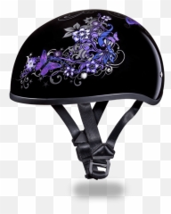 Daytona Helmets Half Skull Cap Motorcycle Helmet U2013 Dot - Ebay Women Daytona Helmet Png,Icon Dual Sport Helmet