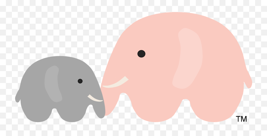 Cropped - Babyandmommyelephantspng U2013 Storyland Amis Elephant Cartoon Mommy Baby,Elephant Png