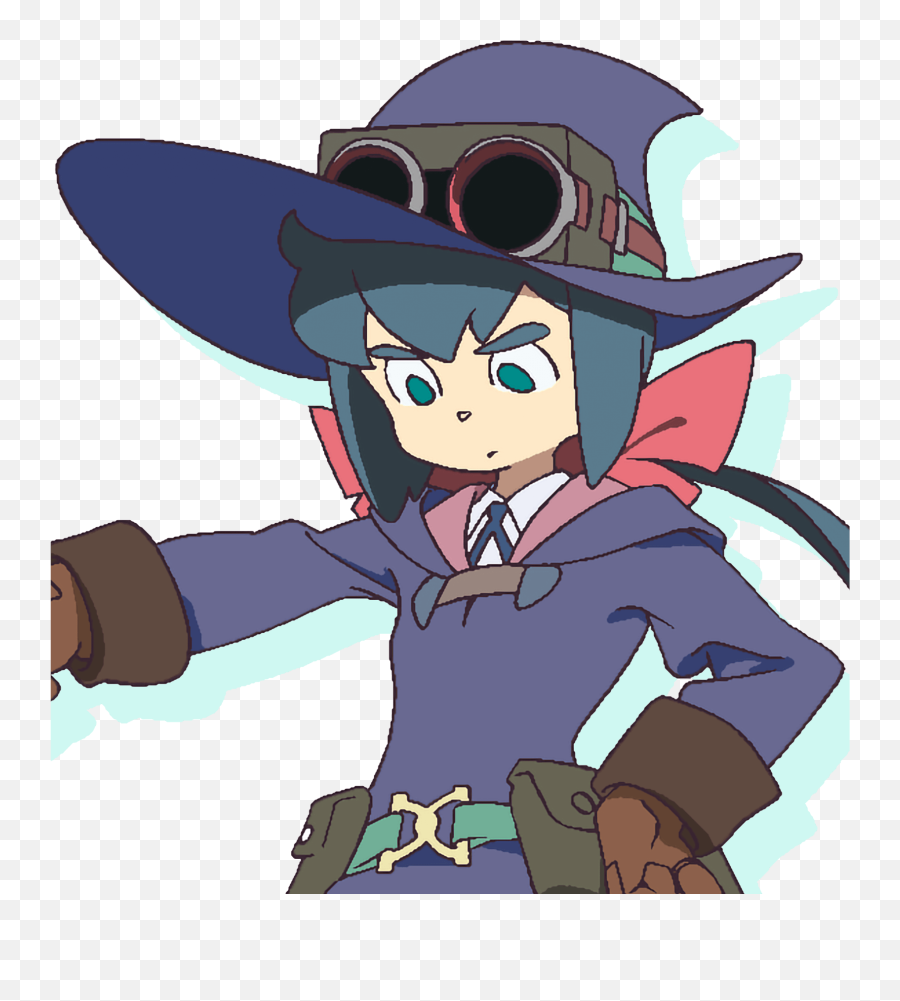 Little Witch Academia Vr Broom Racing - Fictional Character Png,Video Player Witches Hat Icon