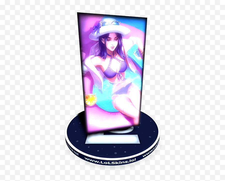 Pool Party Caitlyn Spotlight Price Release Date And More - Battle Academia Katarina Blade Png,Caitlyn Icon