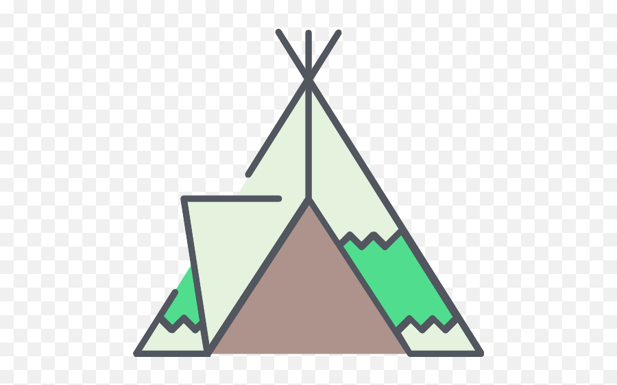 Camping Png Transparent Mart - Barraca Piramide Para Colorir,Camping Icon Png