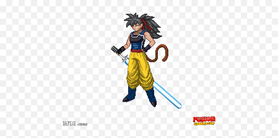 Dbz Fusion Generator Dbfgenerator - Fictional Character Png,Icon Color Dragon Ball Fusions