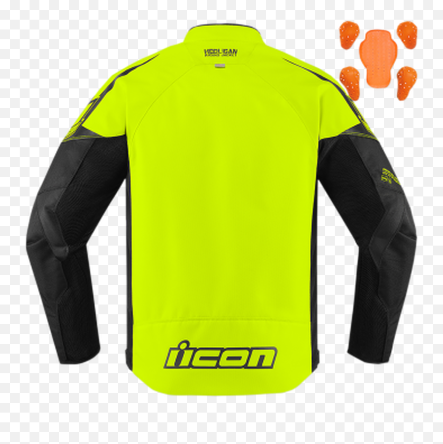 Icon Hooligan Jacket Hi - Viz Icon Contra 2 Jacket Png,Icon Merc Hero Leather Jacket