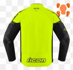 Icon Hooligan Jacket Hi - Viz Icon Contra 2 Jacket Png,Icon Merc Hero Leather Jacket