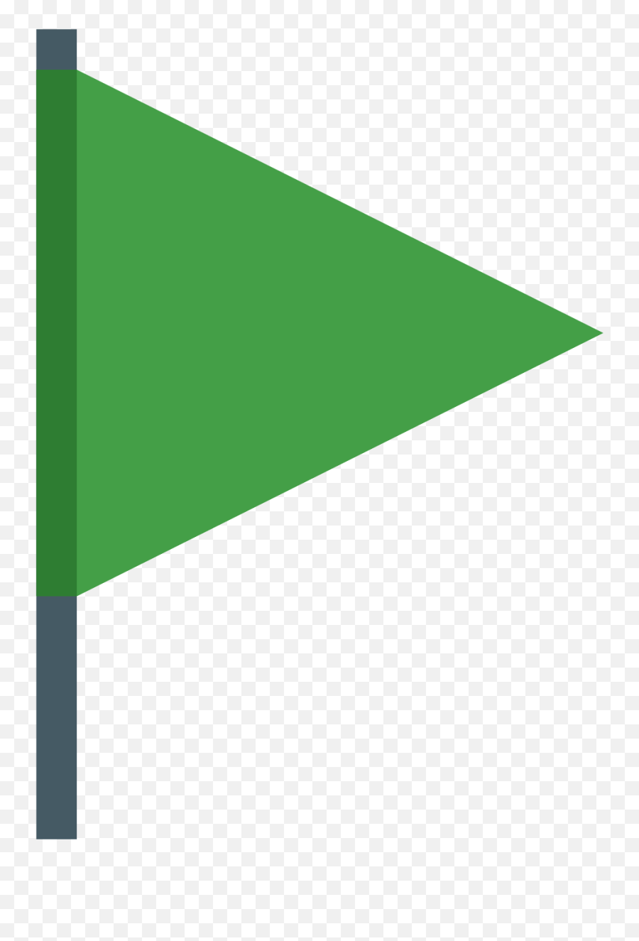 Green Flag Icon 291198 - Free Icons Library Green Flag Triangle Png,Get A Icon