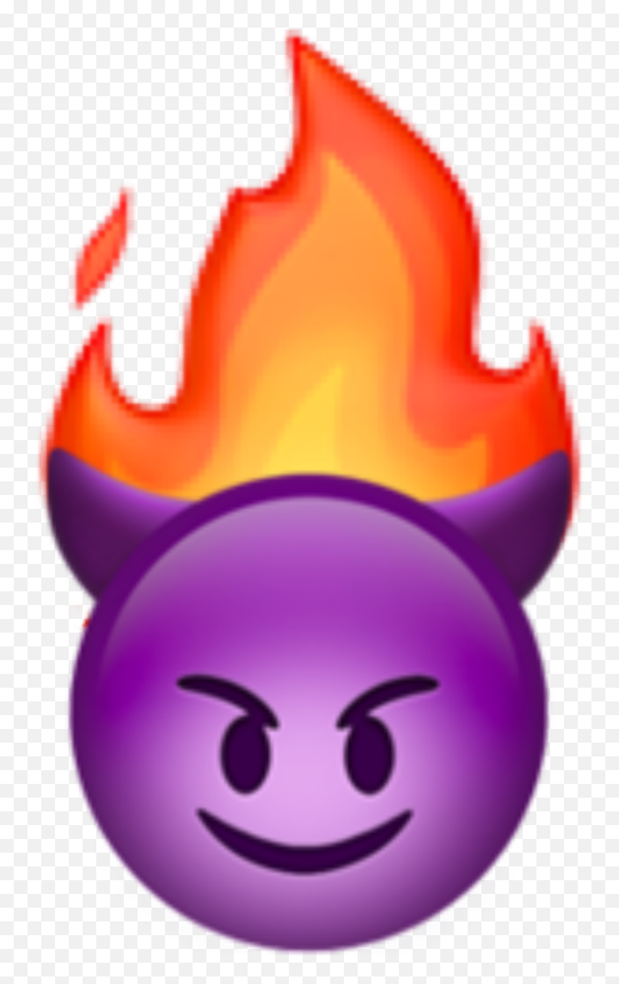 Burning Devil Fire Emoji 293188636018211 By Satanicbarbie Png Facebook Icon