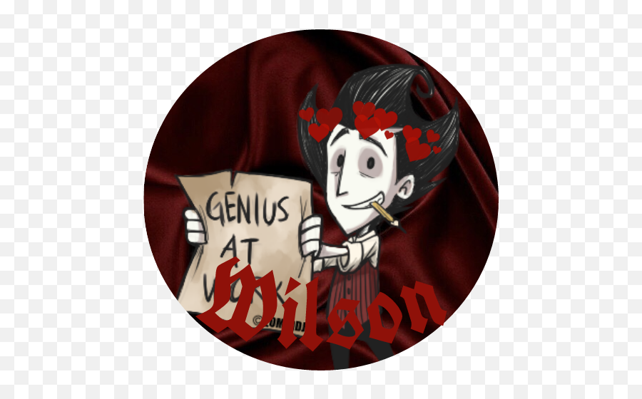 Wilson Dontstarve Icon Edit Sticker By Titansareawesome Png Starve Together