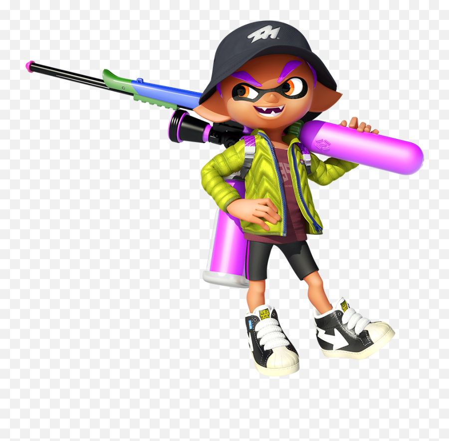 Automatically Switch Who Youll Chat - Inkling Splatterscope Png,Splatoon 2 Png