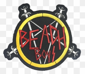 Metal Mash Up Beach Boys Patch - Slayer Png,The Beach Boys Logo