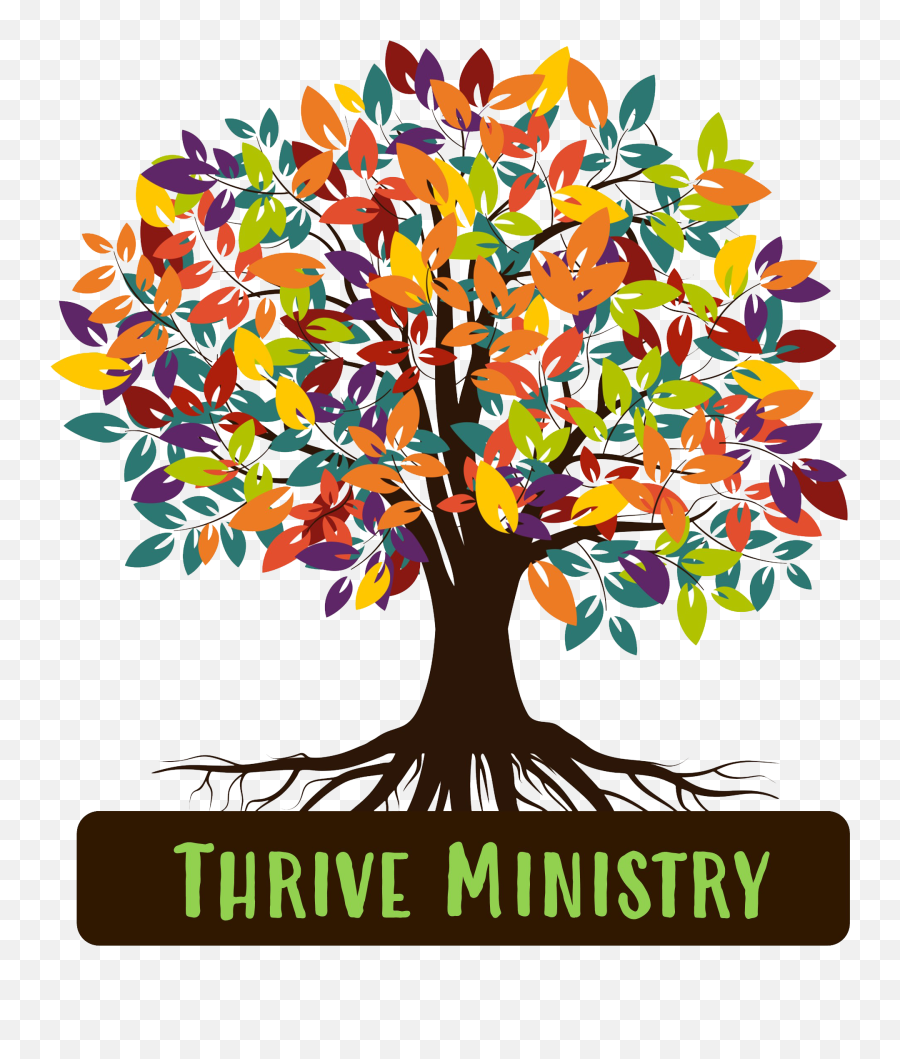 Thrive Ministry - Colorful Tree Hd Png,Buddy Christ Png