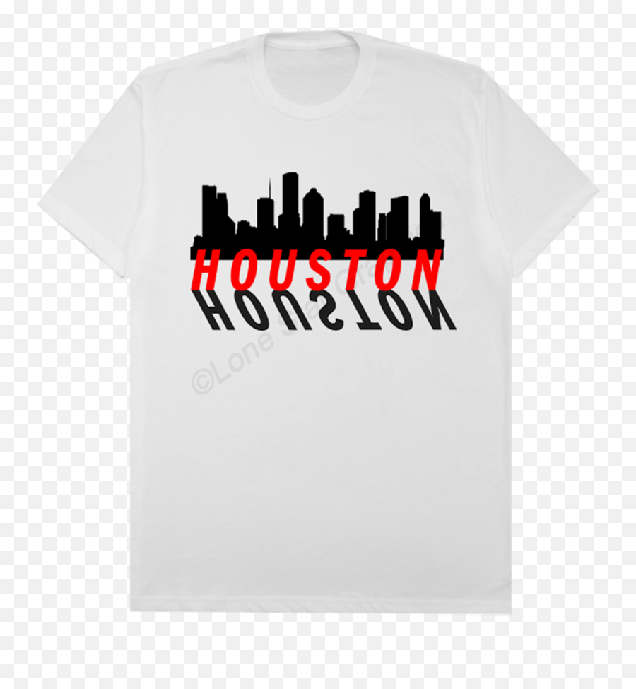 H - H Town Shirt Png,Houston Skyline Png