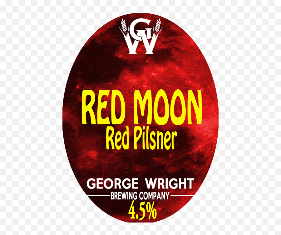 Red Moon - George Wright Brewing Company Untappd Velocimetro Digital Png,Red Moon Png