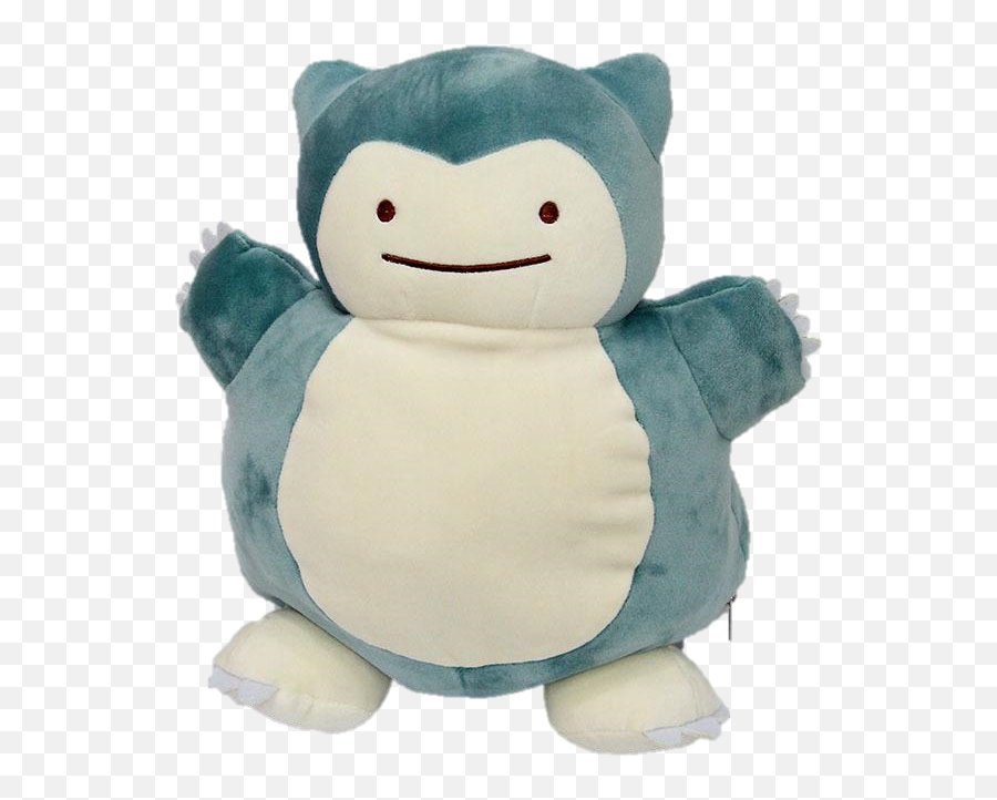 Download Hd Pokemon Ditto As Snorlax Reversible Plush - Snorlax Ditto Plush Png,Snorlax Png