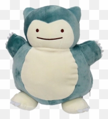 Download Hd Pokemon Ditto As Snorlax Reversible Plush - Snorlax Ditto Plush Png,Snorlax Png