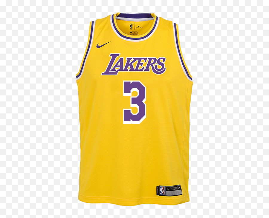 Los Angeles Lakers Youth Anthony Davis - Los Angeles Lakers Jersey Png,Anthony Davis Png