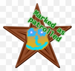 Ymelebarnstar Patrolled Burning Eyes Smileypng - Wikipdia Clip Art,Burning Png