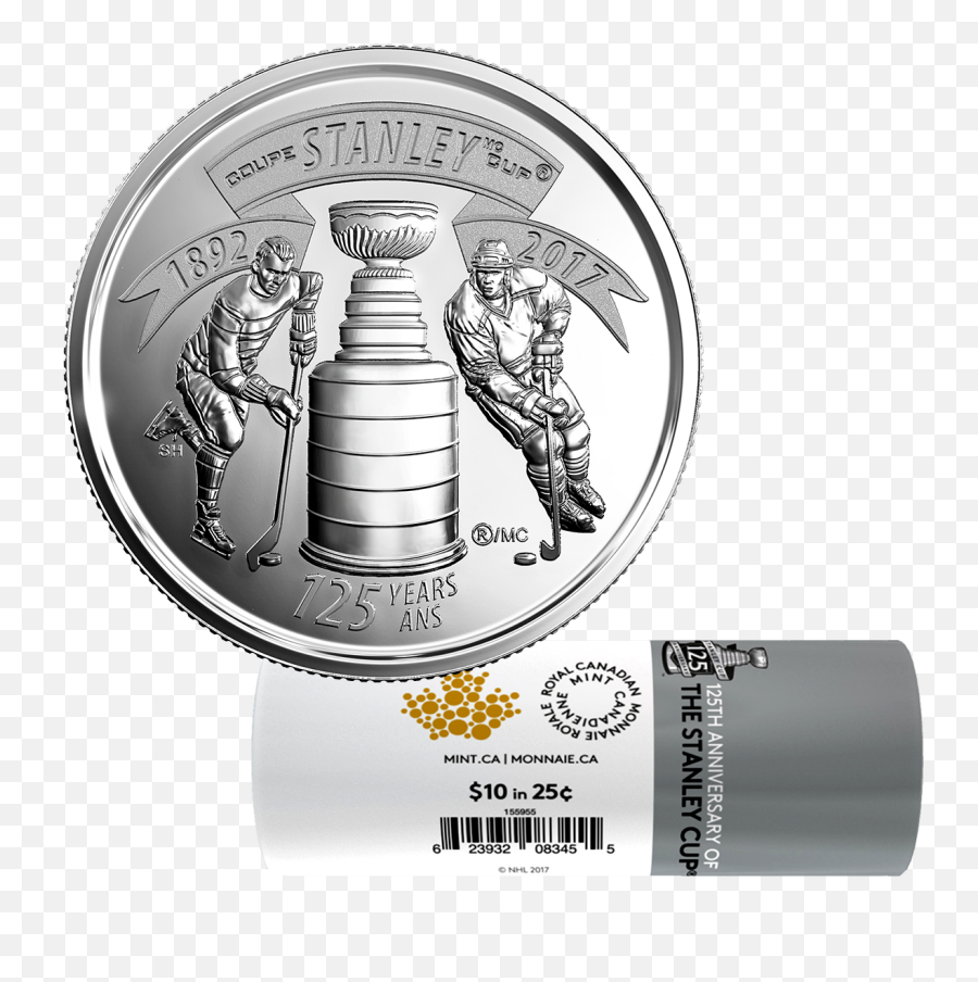 2017 25 - Canadian Quarter Stanley Cup Png,Stanley Cup Png