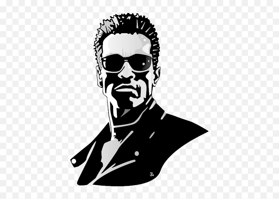 Hd Png - Arnold Schwarzenegger Sticker,Terminator Face Png