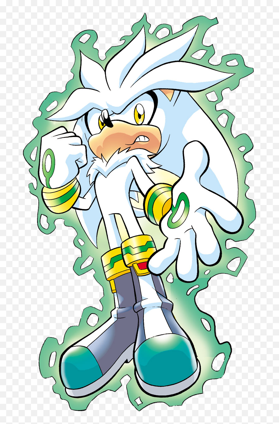 Archie Comic Silver - Silver The Hedgehog Archie Png,Silver The Hedgehog Png
