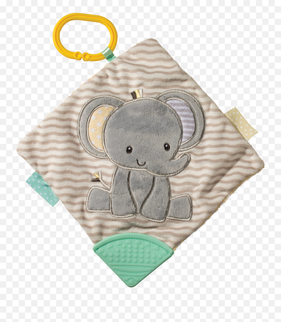 Douglas Baby Elephant Activity Blankee - Indian Elephant Png,Baby Elephant Png