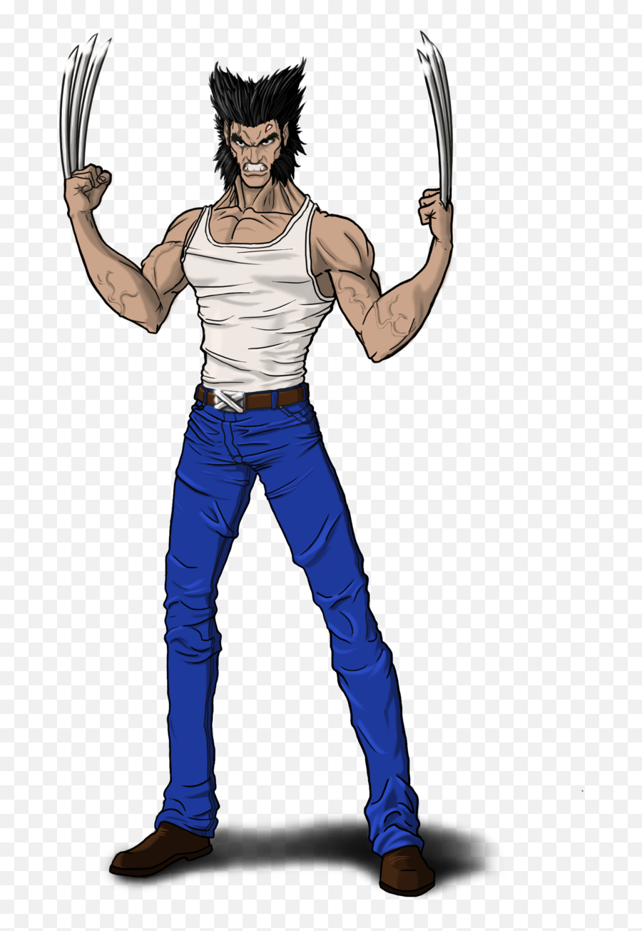 Download Wolverinelogan By Tsatalas - Cartoon Wolverine Png,Xmen Png