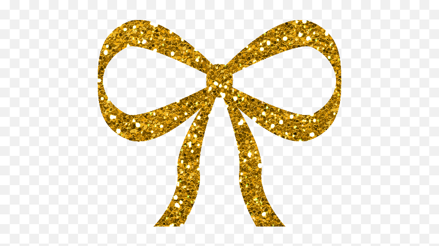 Bow Simple Glitter Gold Goldglitter Gokdbow Freetoedit - Transparent Gold Glitter Bow Png,Gold Sparkles Png