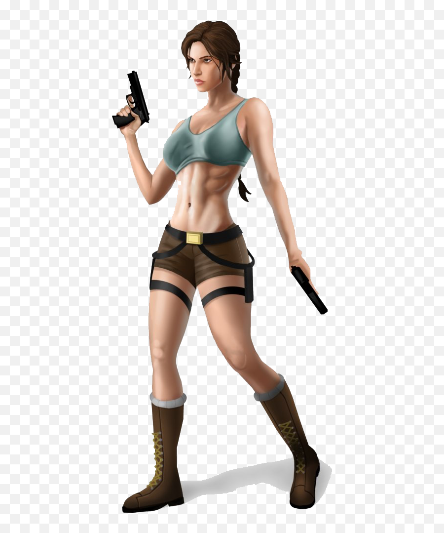Lara Croft Tomb Raider Png Hd Quality Play - Lara Croft Art Transparent,Tomb Png