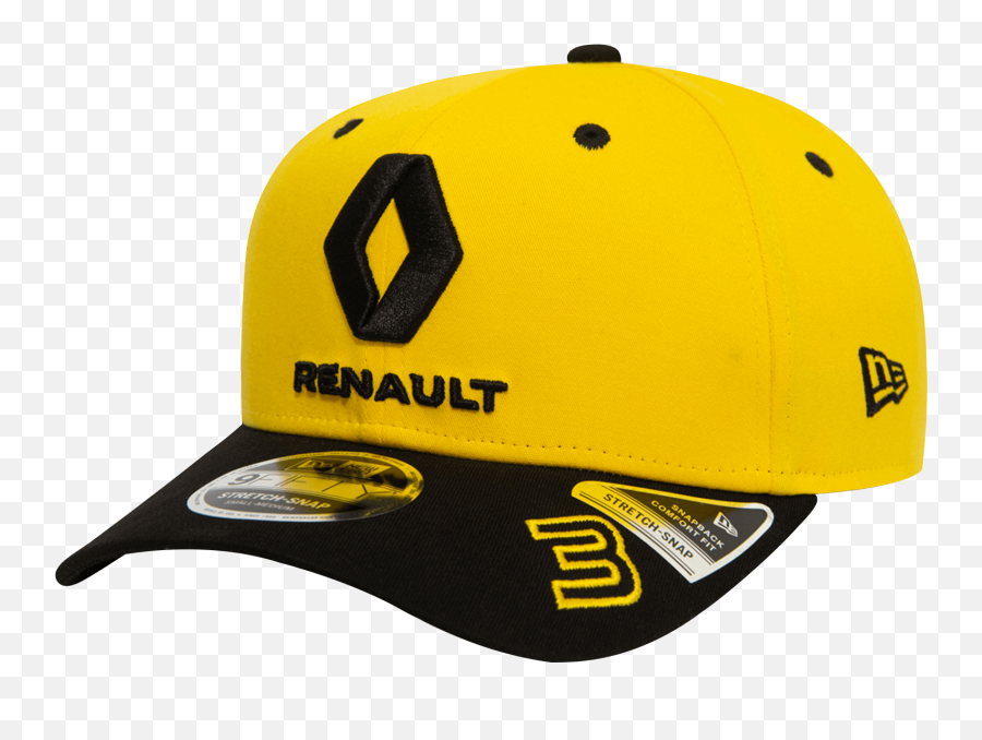 Daniel Ricciardo 2019 Official Cap - Yellow Rs F1 Official Renault Formula One Cap Png,Renault Logo Png