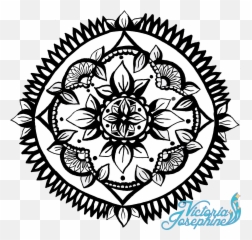 Henna Lotus Mandala Designs Photo - Mandala Blanco Y Negro Mandala Design Hd Png,Henna Png