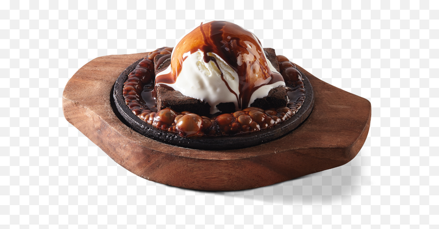 Madhvi - Sizzling Brownie With Ice Cream Png,Brownie Png