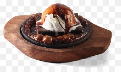 Madhvi - Sizzling Brownie With Ice Cream Png,Brownie Png