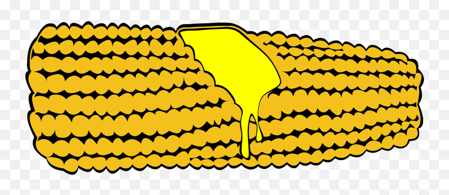 Corn Yellow Roasted - Free Vector Graphic On Pixabay Clip Art Corn On The Cob Png,Corn On The Cob Png