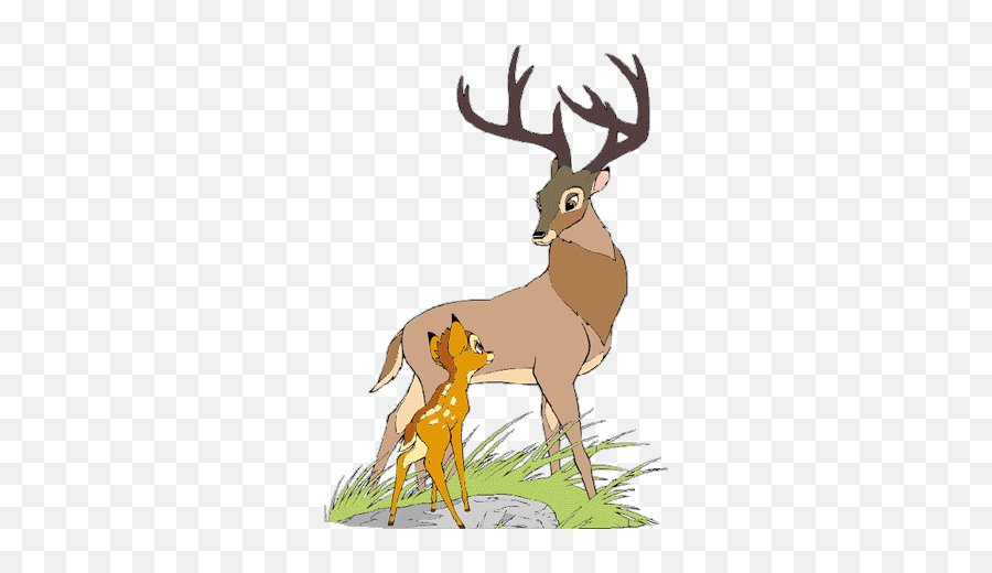 Bambi Clipart Father - Bambi And Father 340x459 Png Father Bambi Png,Bambi Png