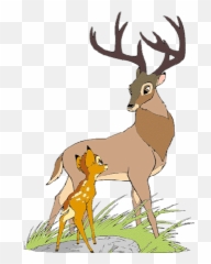 Bambi Clipart Father - Bambi And Father 340x459 Png Father Bambi Png,Bambi Png