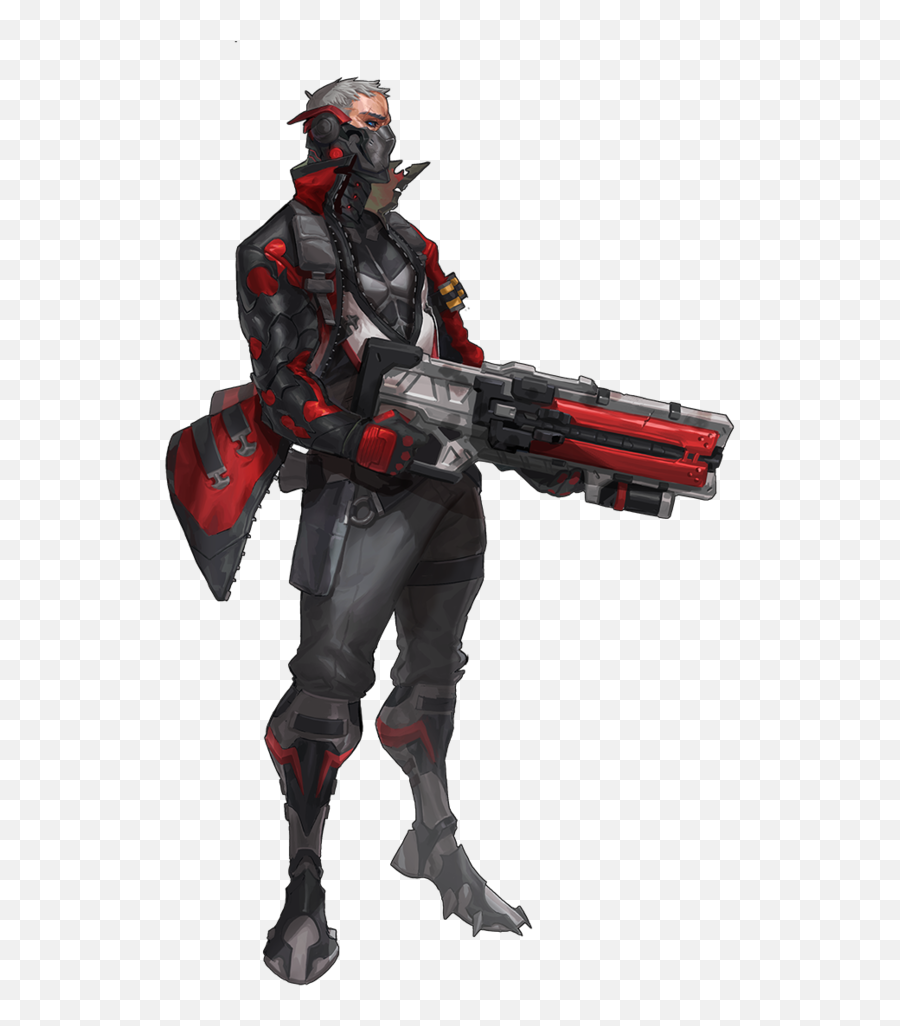 Reaper Concept Art Overwatch - Overwatch Soldier 76 Concept Art Png,Soldier 76 Png