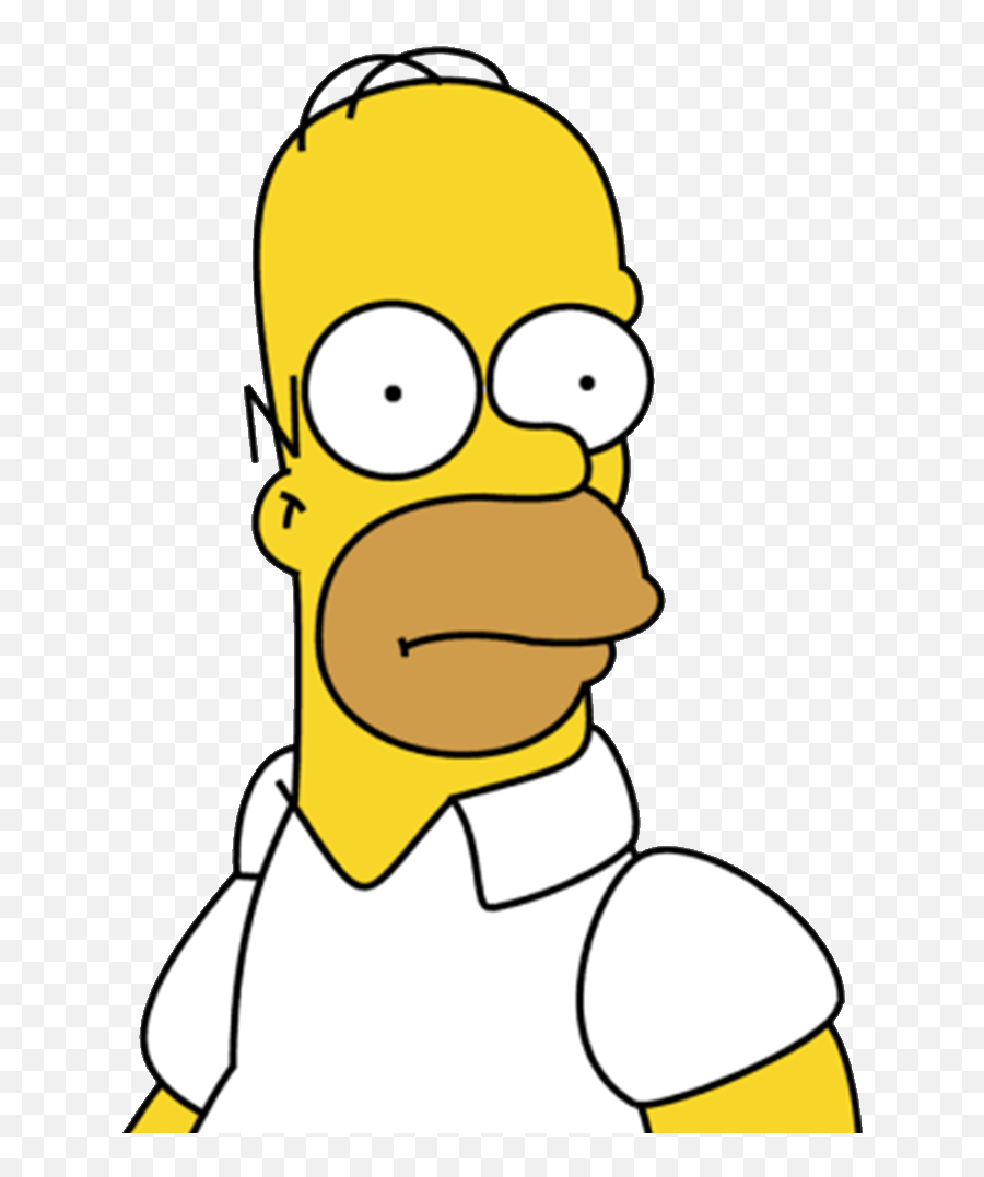 Homer Simpson Head Transparent - Homer Simpson Face Png,Homer Simpson Transparent