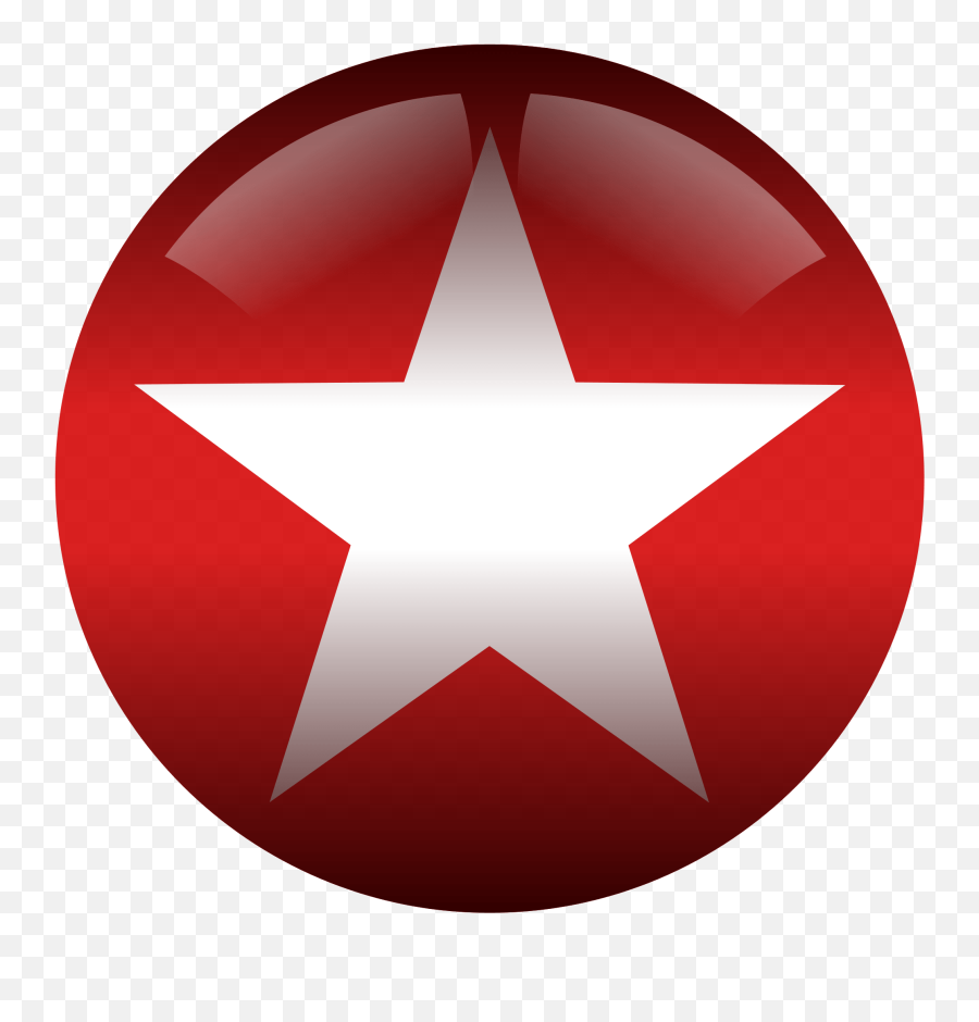 Red And White Star Logo - Red Circle White Star Name Png,Red Star Logos