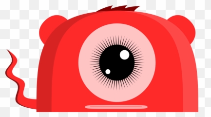 Monster Clipart Eyes - Cute Monster Vector Png,Monster Eyes Png