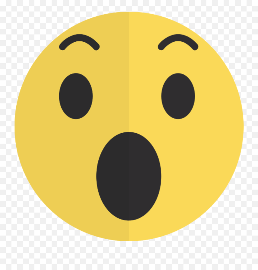Fb Reactions Png - Facebook Wow Emoji Png,100 Emoji Transparent Background