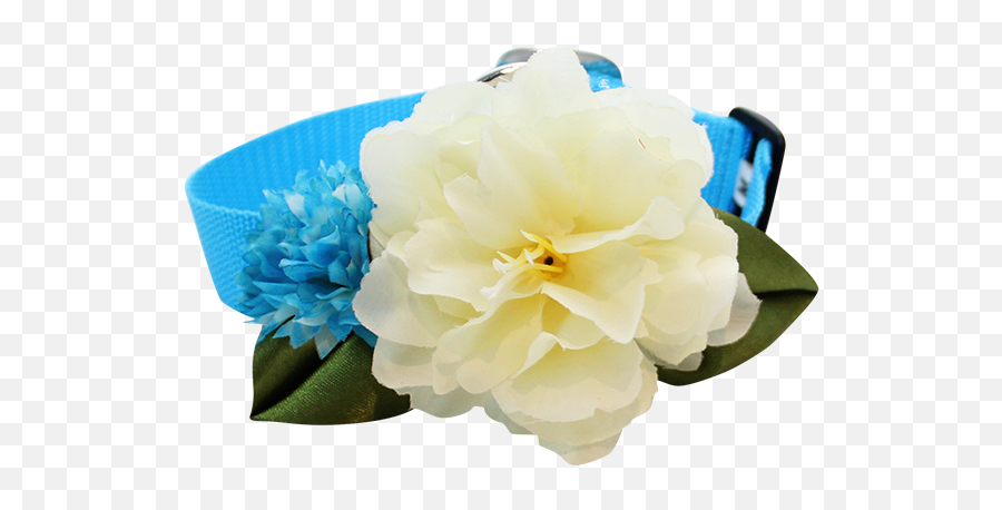 Collar - Artificial Flower Png,Blue Flower Transparent
