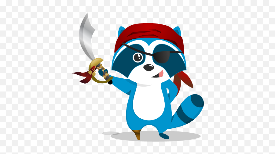 Goguardian - Cartoon Png,Raccoon Transparent Background