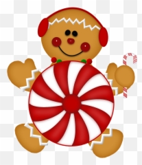 Christmas Clipart All - Gingerbread House People Clip Art Png,Gingerbread Png