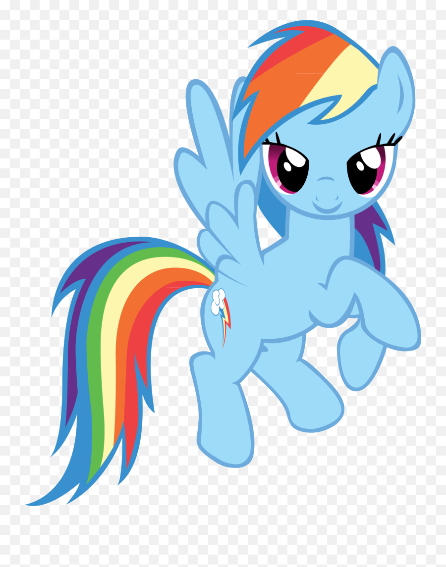 Rainbow Dash Flying My Little Pony Png - My Little Pony En Png,Rainbow Dash Png