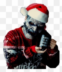 Santa Hat And Beard Png - slipknot christmas Slipknot Merry Christmas