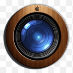 Facetime Wooden Icon - Camera Png