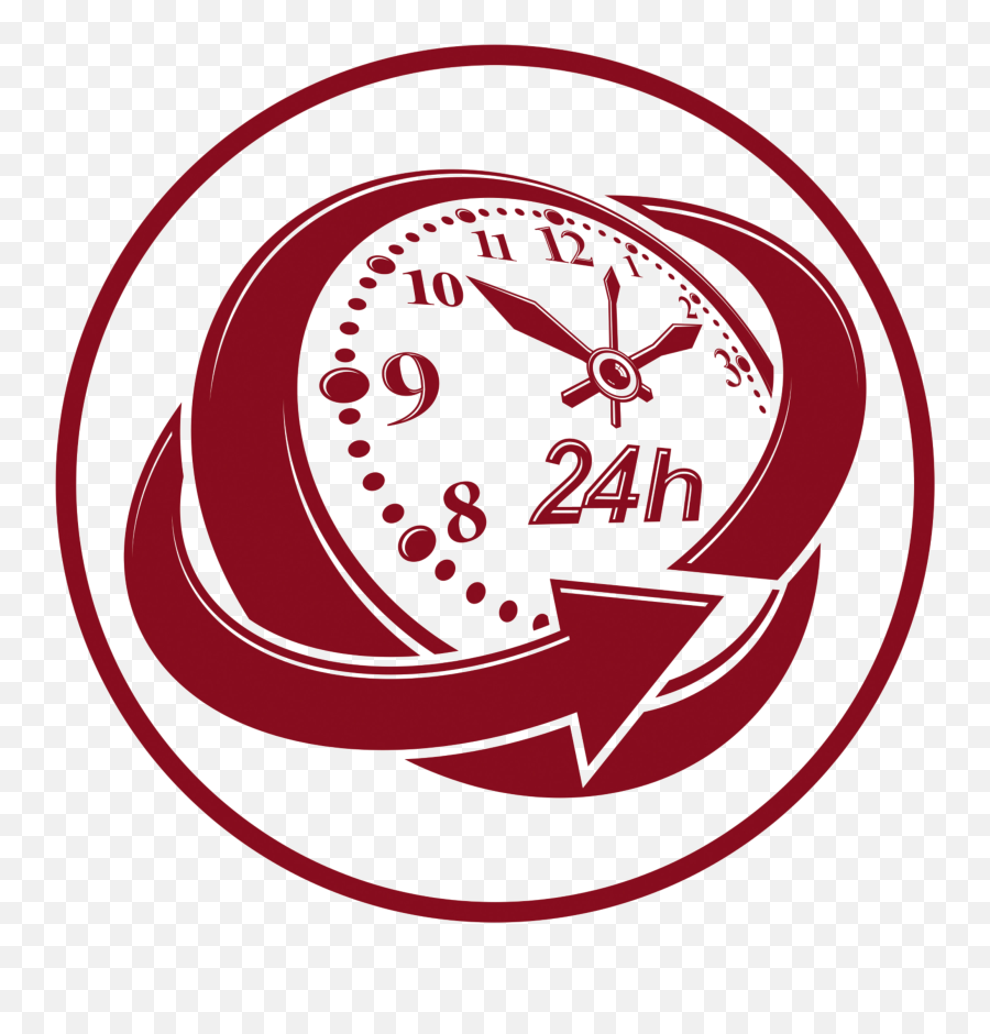 Around The Clock Learning Hub - Vector Graphics Full Size Around The Clock Png,Clock Vector Png