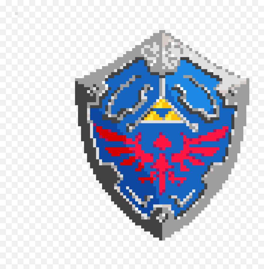 Pixilart - Black Mesa Png,Hylian Shield Png