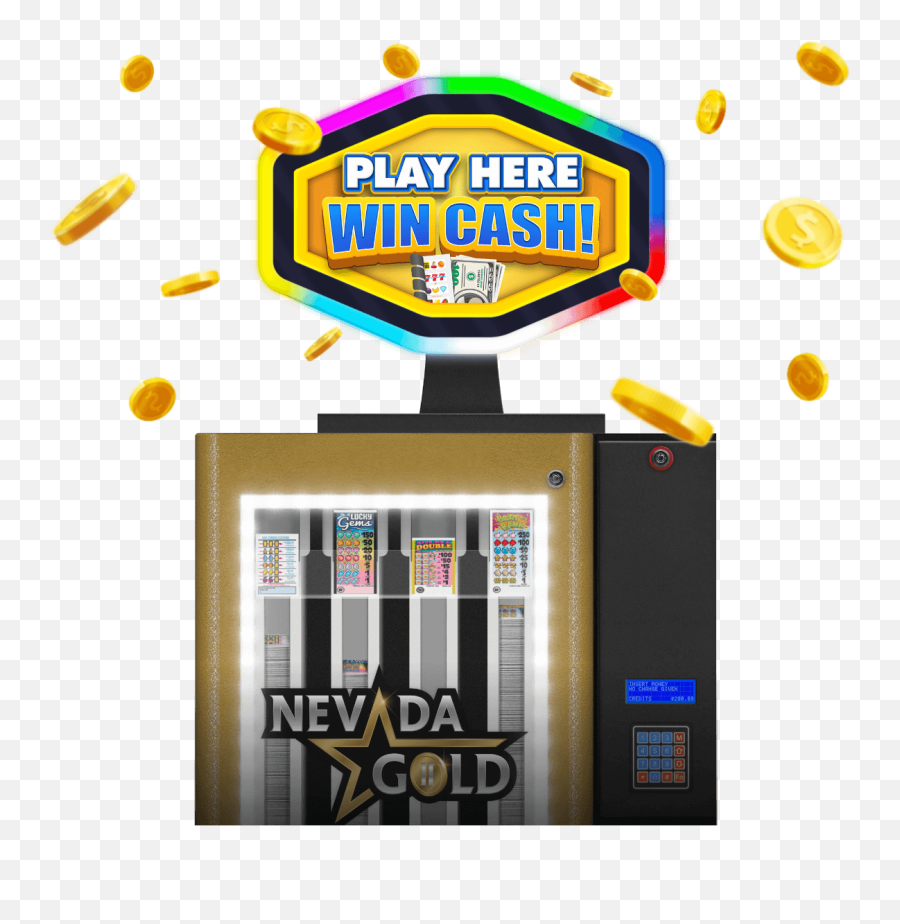 Nevada Gold Ii Pull Tab Dispenser - Horizontal Png,Gold Ticket Logos
